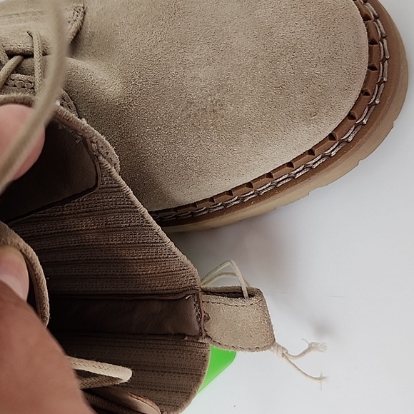 Sam Edelman Lex Sesame Lace Up Boots - Picture 15 of 17